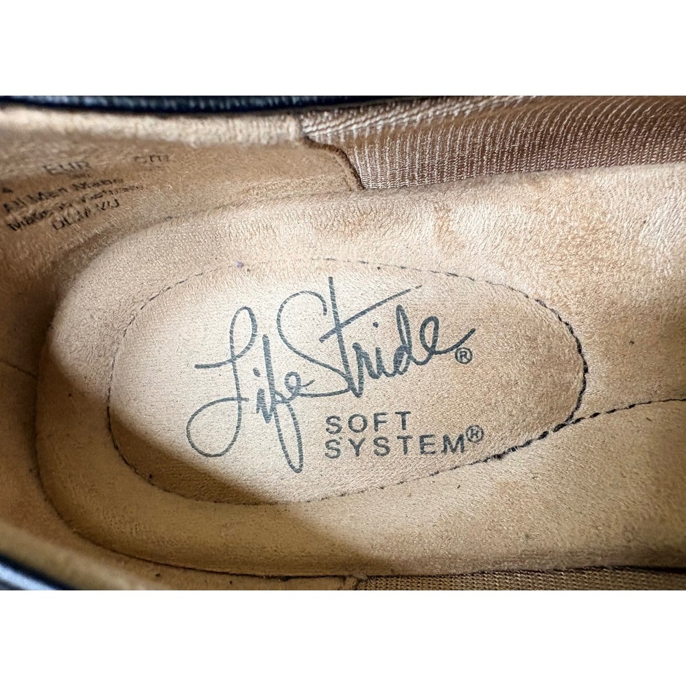 LifeStride Deja Vu Black Ballet Flats Womens 6M Soft System Comfort Shoes - Picture 4 of 10